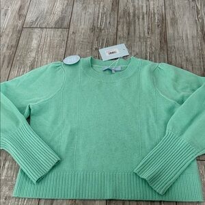 Hill House Cropped Silvia sweater NWT